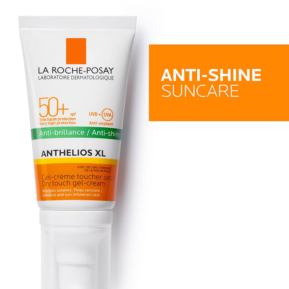 لا روش بوزيه أنثيليوس دراي تاتش SPF50+ 50 مل