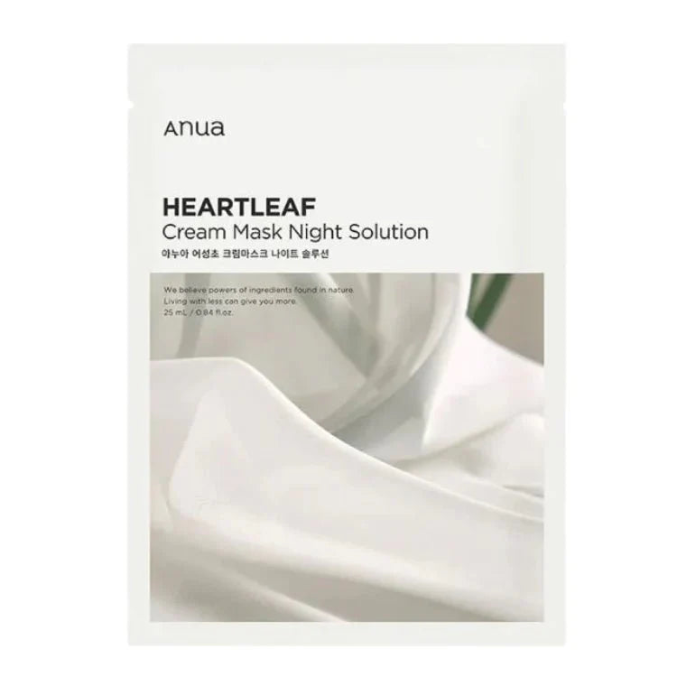 ANUA Heartleaf Cream Mask Night Solution