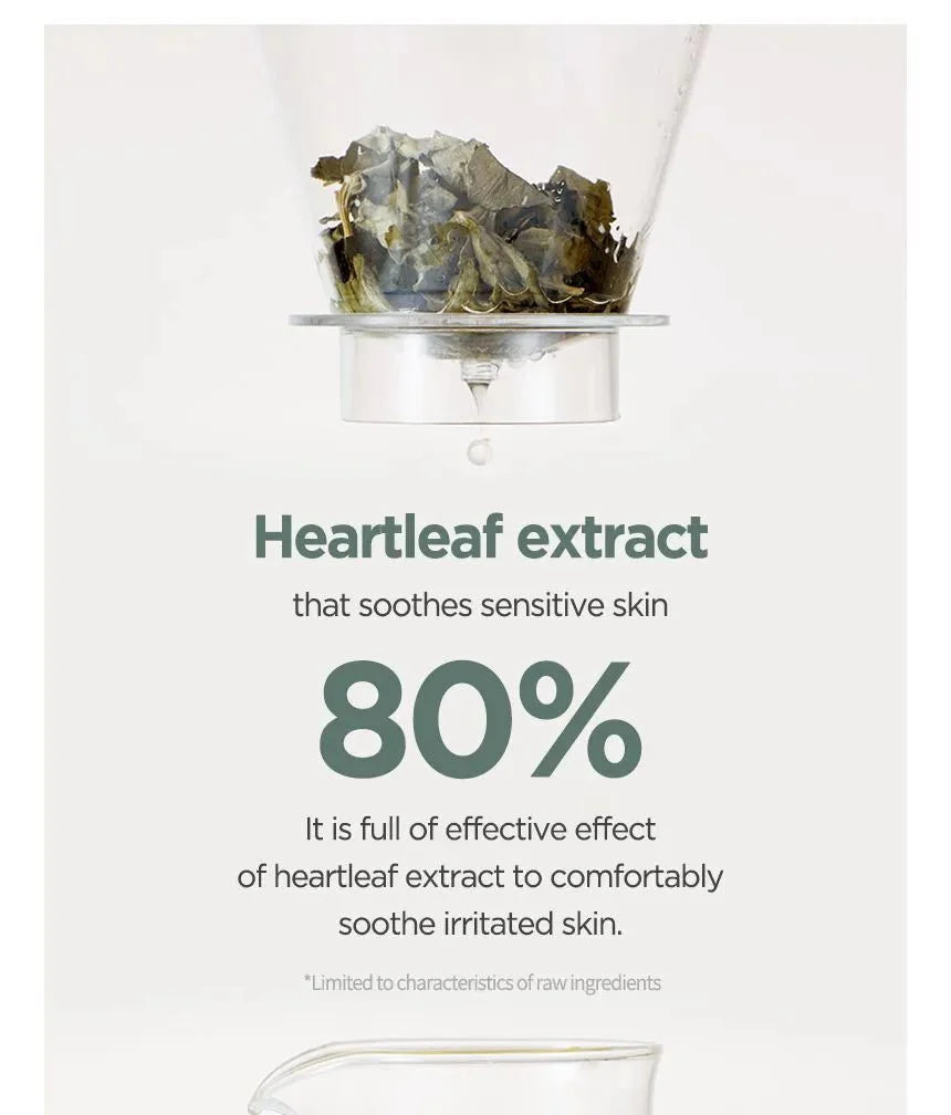 ANUA Heartleaft 80% Soothing Ampoule Mask Sheet (10PCS)
