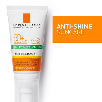 لا روش بوزيه أنثيليوس دراي تاتش SPF50+ 50 مل 