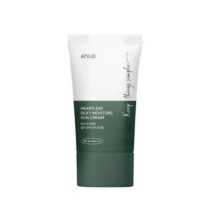 ANUA Heartleaf Silky Moisture Sun Cream 50ml