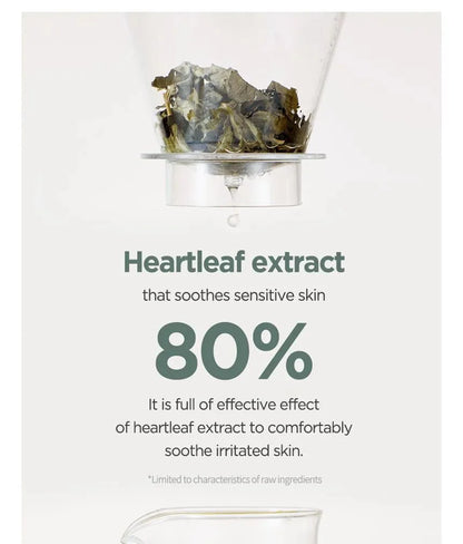 ANUA Heartleaft 80% Soothing Ampoule Mask Sheet (10PCS)